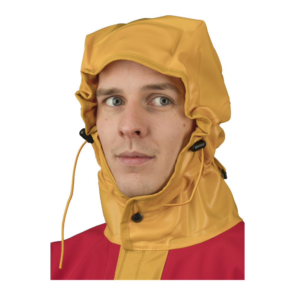 “MAGIC” hood (patented) that moves with the head.