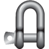 Dee Shackle with screw collar pin E-1151